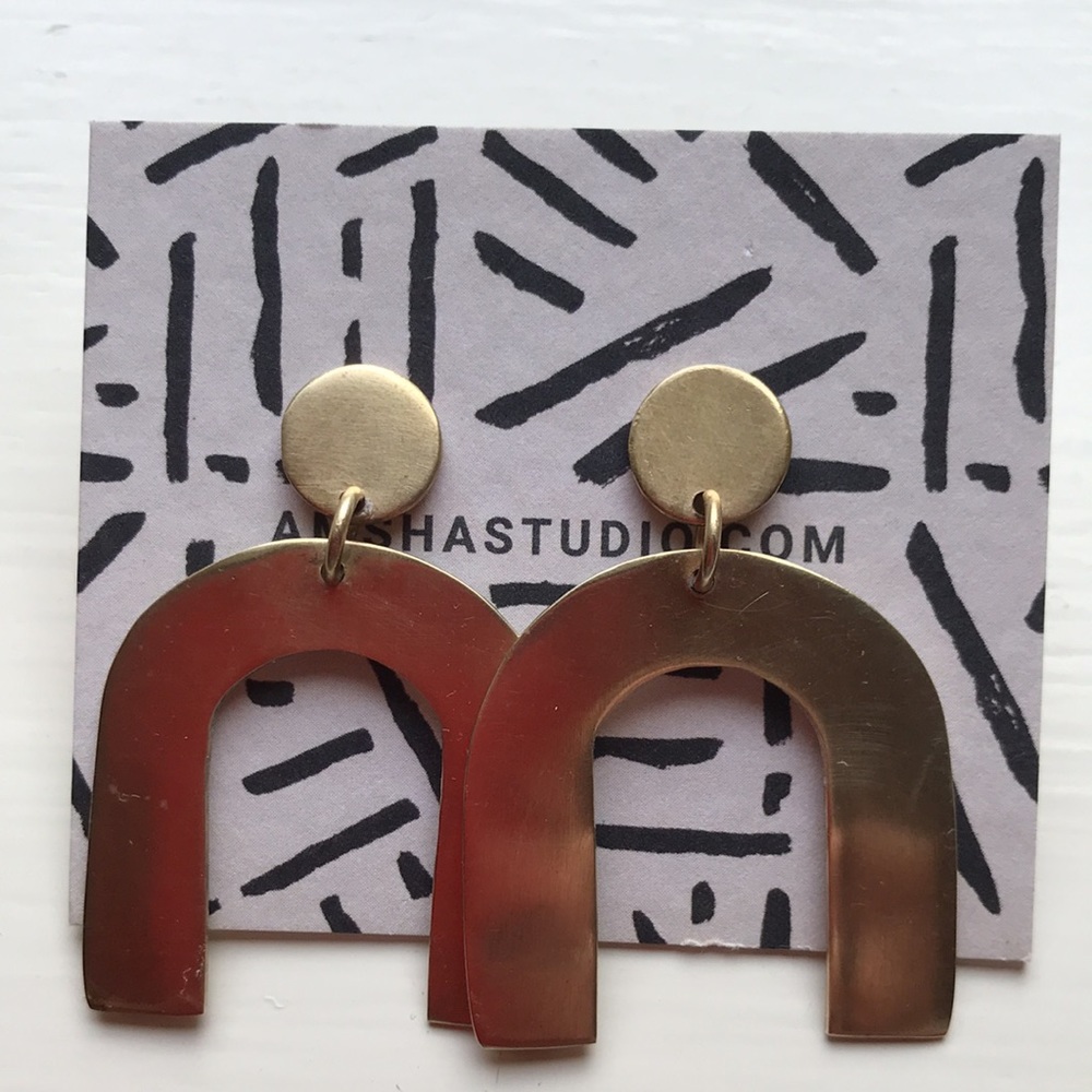Petite Arch Earrings